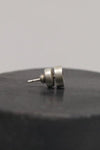 Parts of Four Stud Earrings 0.2 CT, Diamond Plate 1235-7-DA+DIA
